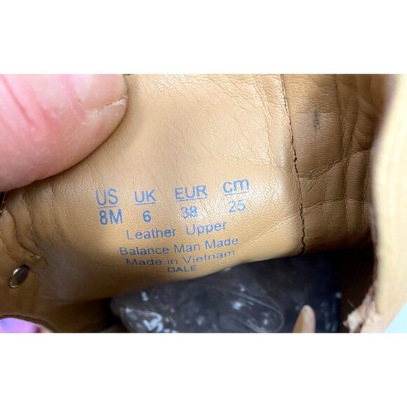 Franco Sarto Cutout Ankle Heel Boots Bootie Women Size 8 Western Cowboy Prairie - Picture 8 of 11